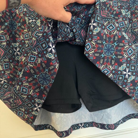 Krimson Klover Makena Skirt / Skort - Dream Catcher print, Size Large - Picture 3 of 7